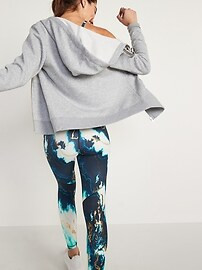 High-Waisted PowerSoft 7/8-Length Side-Pocket Leggings For Women | Old Navy (US)