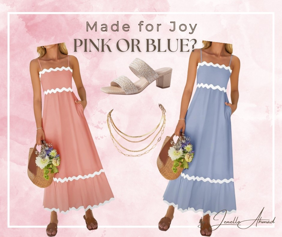 Which would you choose? This dress SCREAMS Easter and I love it!! This is flattering on anyone. The necklace is on sale right now with a 15% off coupon! 

#LTKSeasonal #LTKSaleAlert #LTKSpringSale