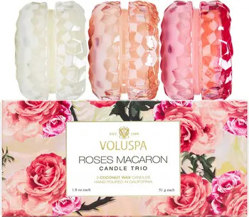 Voluspa Macaron Candle Trio Gift Set | Nordstrom | Nordstrom