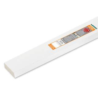 Veranda 3/4 in. x 2-1/2 in. x 8 ft. Cellular PVC Trim H190JWS5 - The Home Depot | The Home Depot