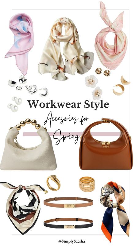 Spring accessories for the office. 

#LTKworkwear #LTKSeasonal #LTKfindsunder100