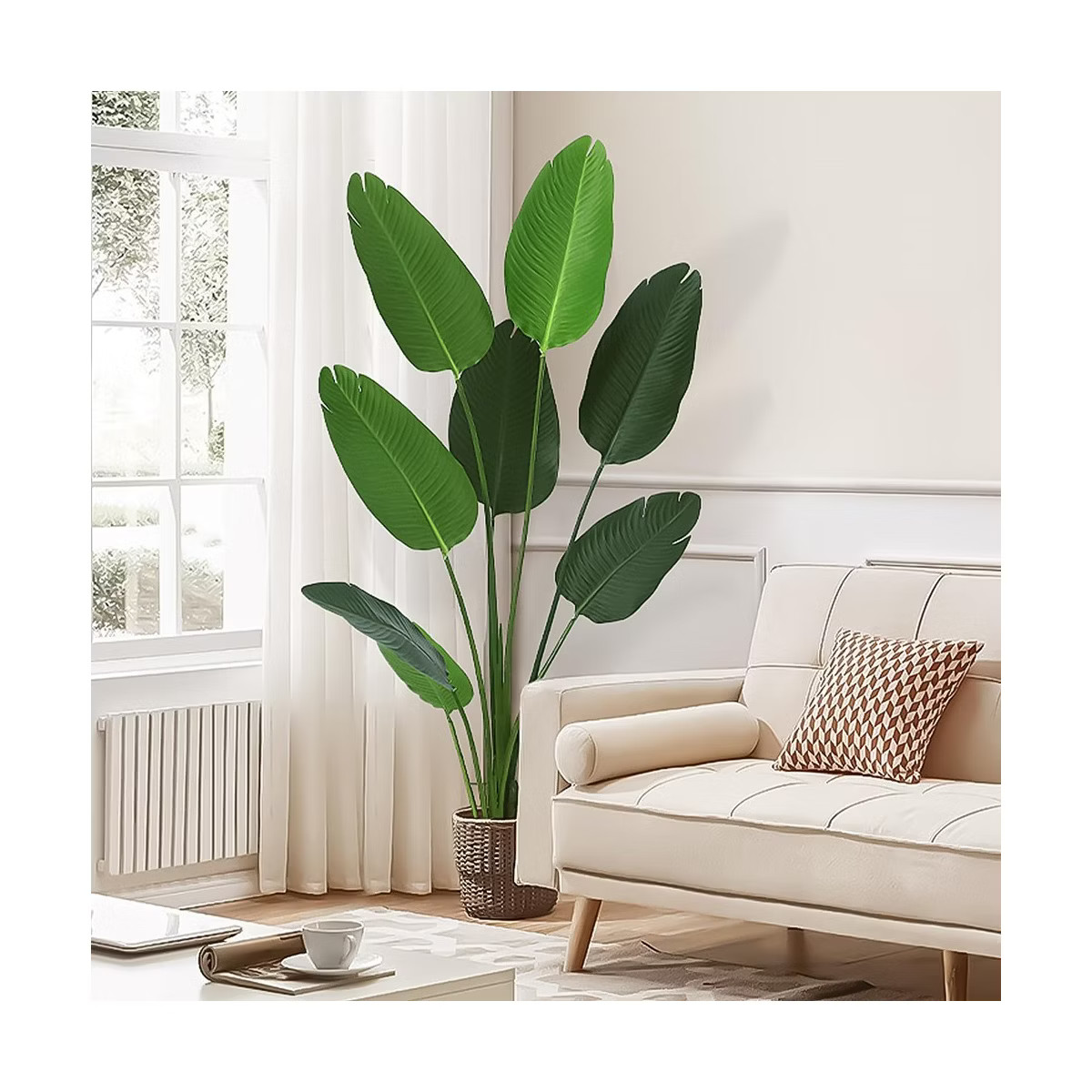 1PCS Artificial Bird of Paradise Plant,Fake Banana Leaf for Indoor/Outdoor, Home, Office Decor | Target