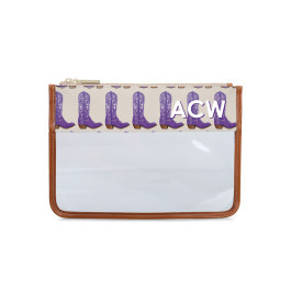 Clear Katie Pouch - GAMEDAY | Barrington Gifts