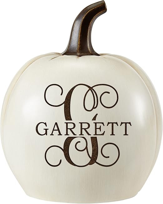 Let's Make Memories Personalized Light Up Pumpkin - Family Name Jack-O-Lantern Halloween Décor -... | Amazon (US)