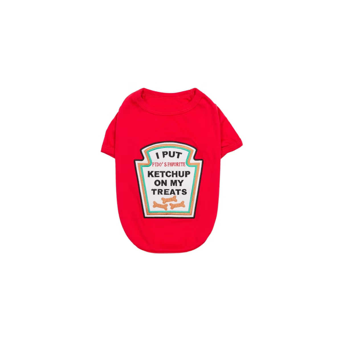 Parisian Pet 'Ketchup Licker' Halloween Dog Costume - Fun Red Outfit for Dogs & Cats | Target