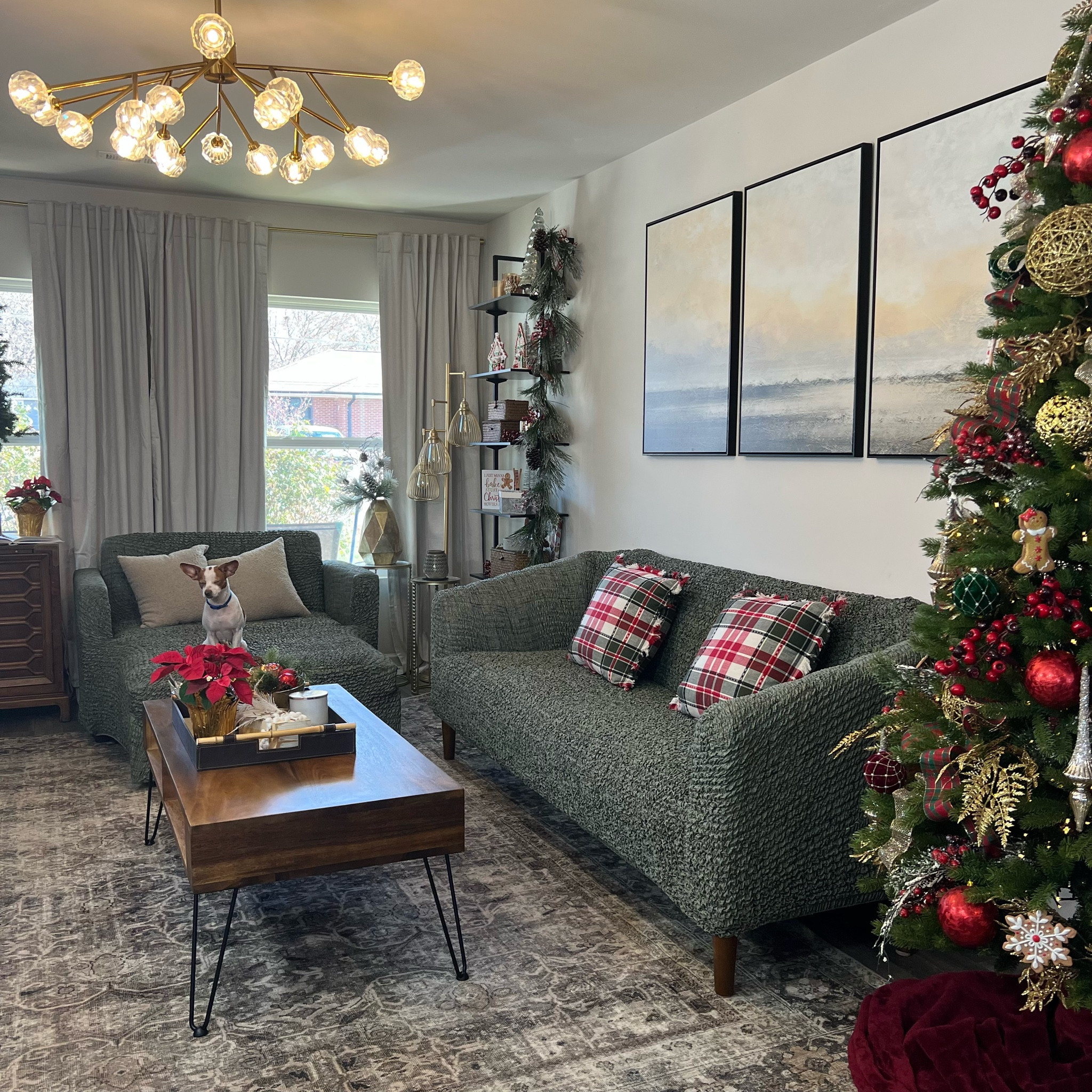 Protect your sofa with sofa covers or give your room a fresh new look. #sofacovers #furniture #livingroom #sofa 

#LTKhome #LTKHoliday #LTKSeasonal