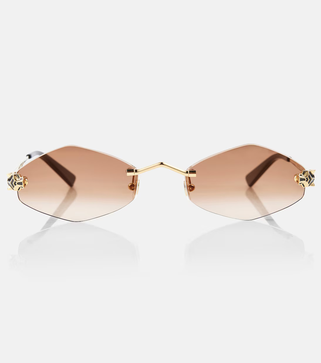 Panthère de Cartier geometric sunglasses | Mytheresa (US/CA)