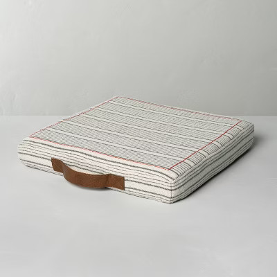 Multistripe Stadium Seat Cushion - Hearth & Hand™ with Magnolia | Target