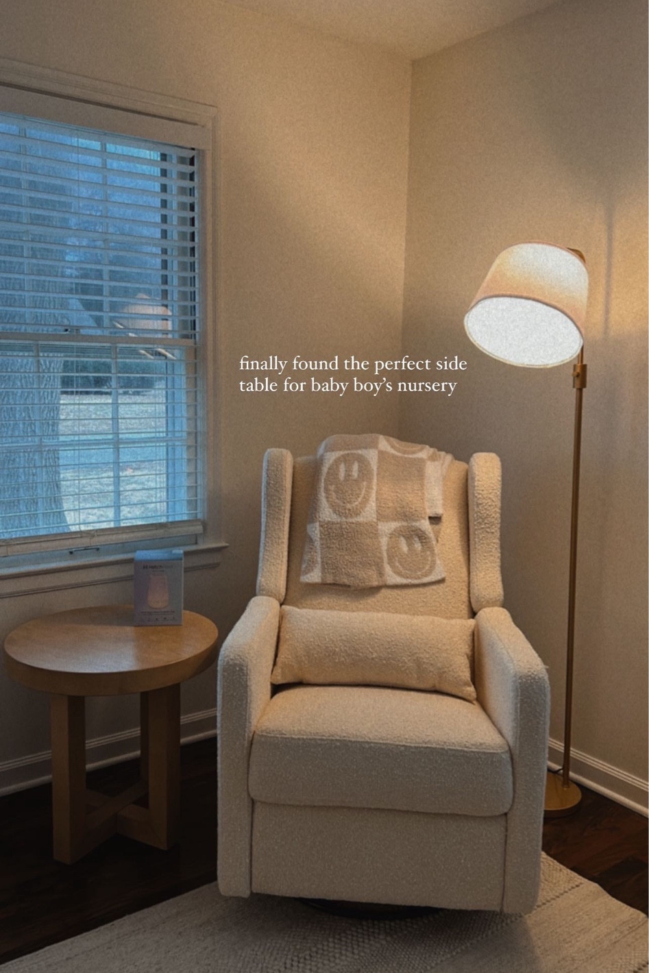 Nursery side table 

#LTKhome #LTKkids #LTKunder100