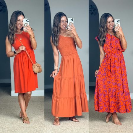 Summer Dress Ideas

I am wearing the smallest size available in all styles, solid orange red, solid orange, and floral orange purple - TTS!

Summer dress  Summer style  Seasonal fashion  Midi dress  Maxi dress  Floral dress  Vacation outfit  Resort wear  Resort style  Dinner outfit  Sandals  Heels  Accessories  EverydayHolly

#LTKover40 #LTKSeasonal #LTKstyletip