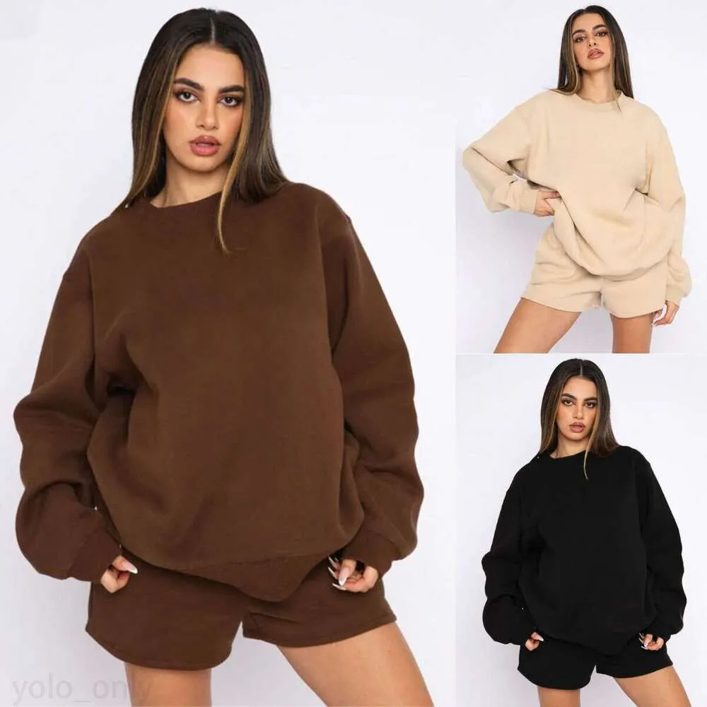 Designer Branded Yoga set Women Hoodie Suit Oversize shorts Yoga Sweatshirt Top+Shorts Hoodie Wom... | DHGate
