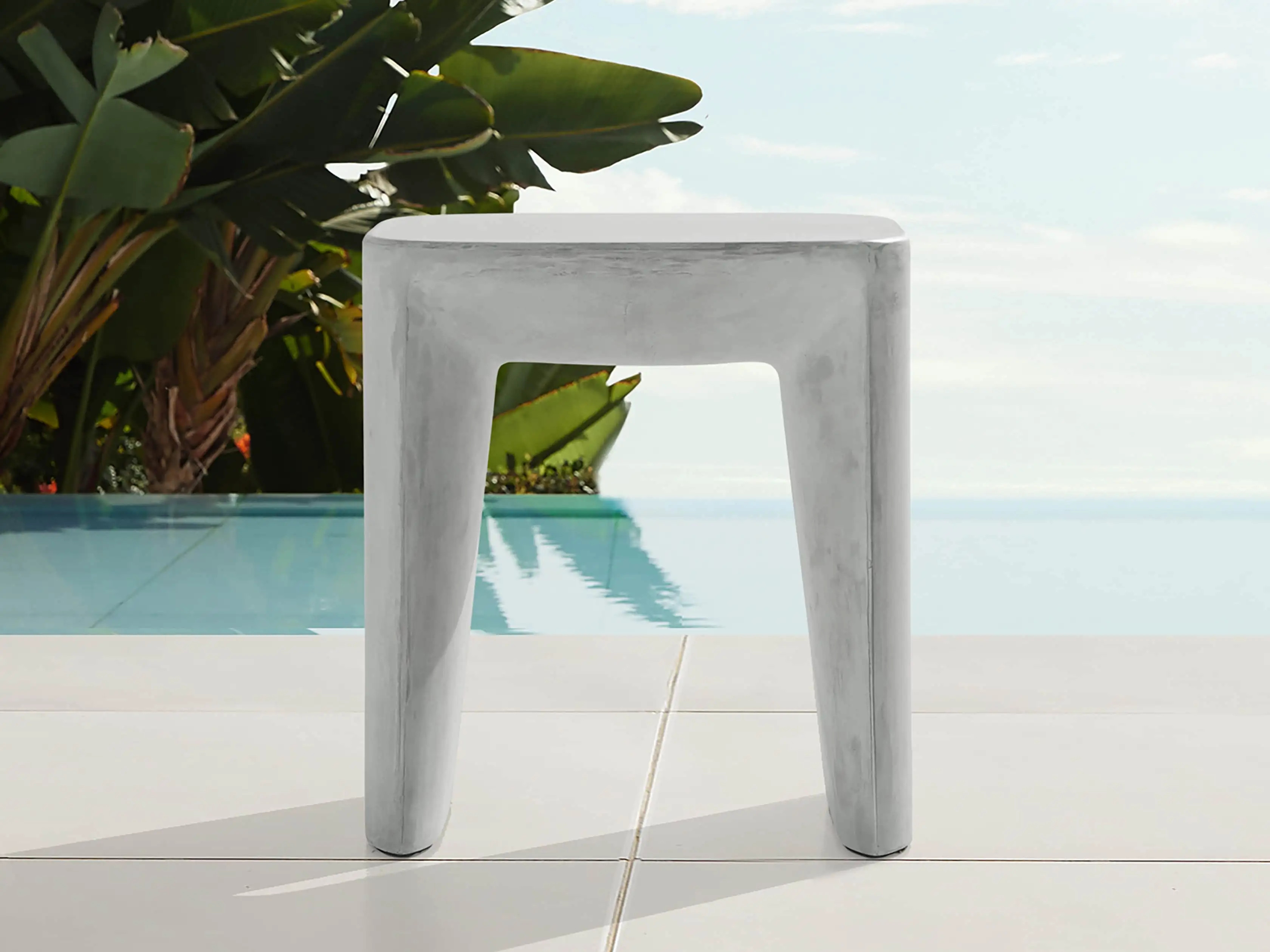 Nueva Outdoor End Table | Arhaus