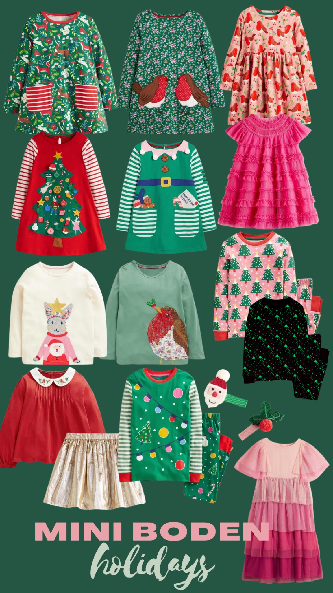 My favorite Mini Boden Holiday looks for our girls! 

**Use code: F2L9 for 15% off plus free shipping on orders over $49

#LTKHoliday #LTKkids #LTKfamily