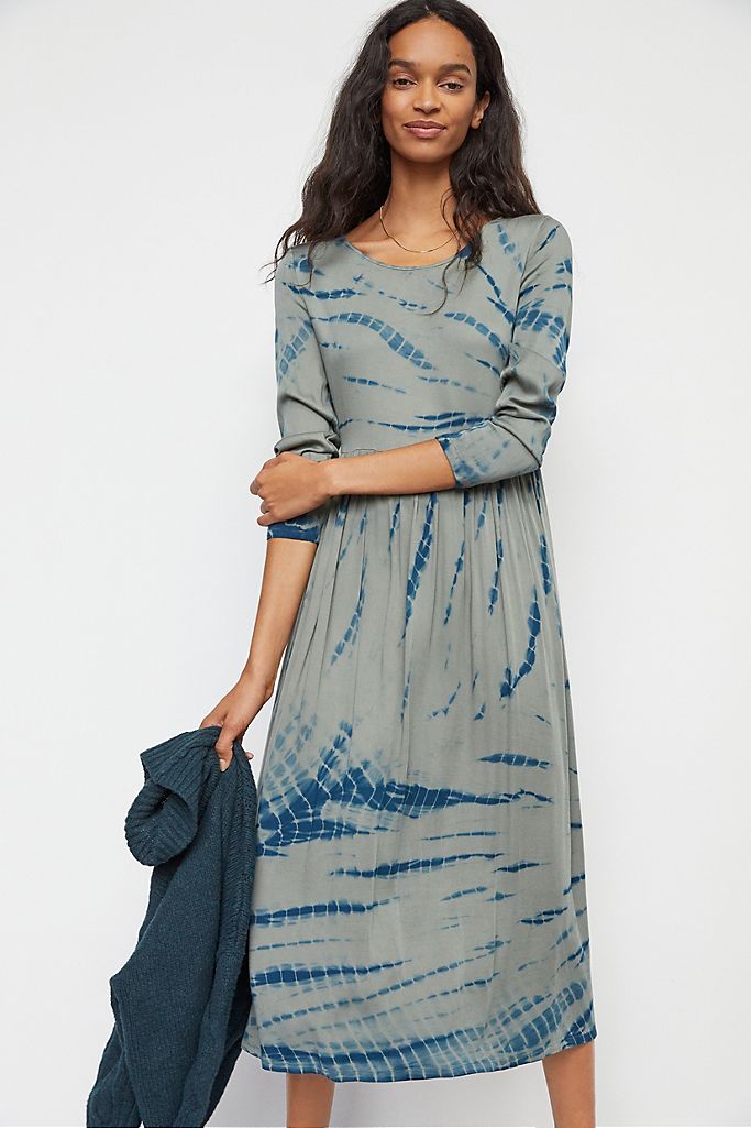 Eliska Tie-Dye Maxi Dress | Anthropologie (US)