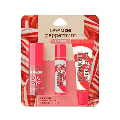 Lip Smacker Peppermint Holiday Lip Trio | Target