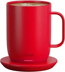 Ember Temperature Control Smart Mug 2, (PRODUCT) RED, 10 oz, 1.5-hr Battery Life - App Controlled... | Amazon (US)
