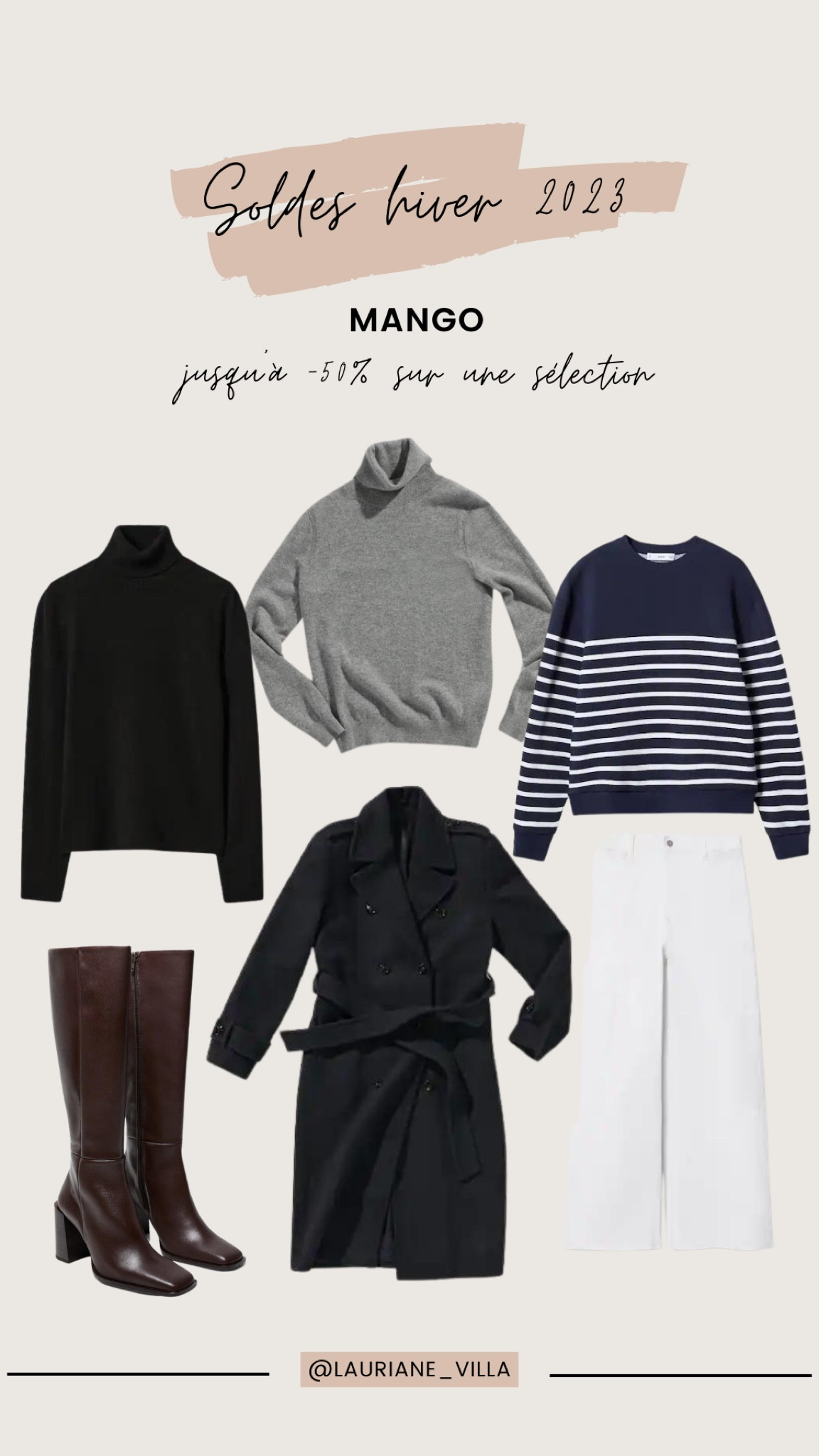 Soldes hiver 2023 Mango
Jusqu’à -50% sur une sélection d’articles 

#LTKeurope #LTKSeasonal #LTKsalealert