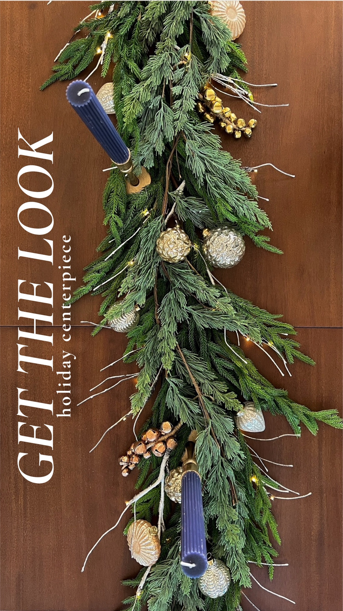 Crest this holiday table center piece 

Amazon home, garland, Christmas, holiday, prelit, bells, ornaments, candles, tapersc dining table 

#LTKParties #LTKHoliday #LTKFindsUnder50