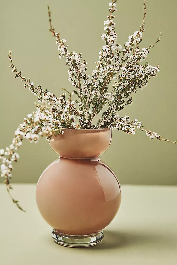 Maude Sculptural Glass Vase | Anthropologie (US)