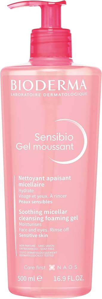 Bioderma Sensibio Foaming Gel Cleansing and Make-Up Removing Refreshing feeling for Sensitive Ski... | Amazon (US)