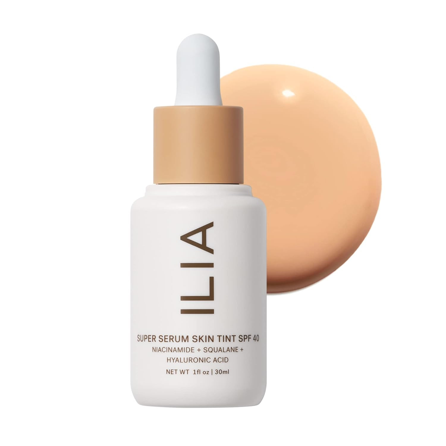 ILIA - Super Serum Skin Tint SPF 40 | Non-Comedogenic, Vegan, Lightweight to Help Against Blue Li... | Amazon (US)