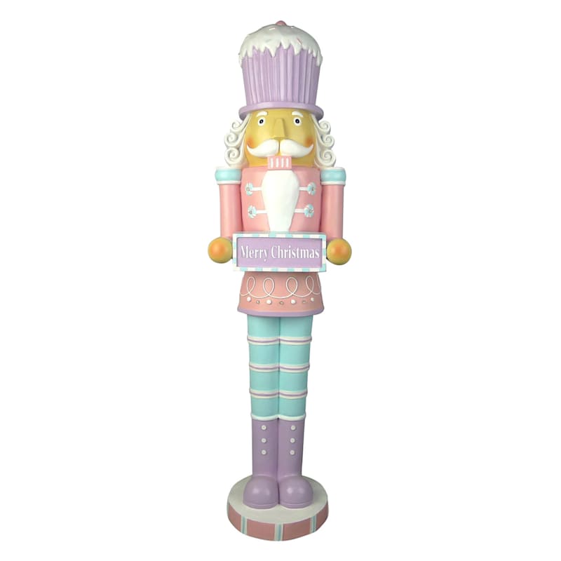 Mrs. Claus' Bakery Cupcake Nutcracker, 36" | At Home