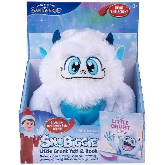 The Elf on the Shelf SnoBiggie Little Grunt – Yeti Plush and Illustrated Storybook | Walmart (US)