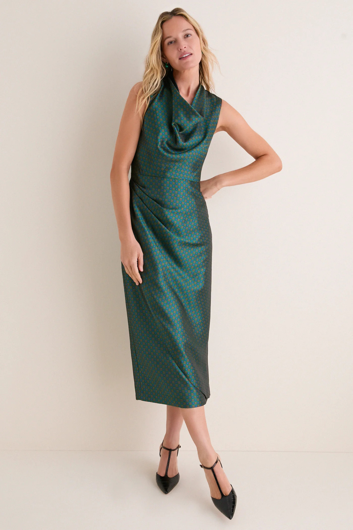 Geometric Tie Jacquard Sinclair Dress | Tuckernuck (US)