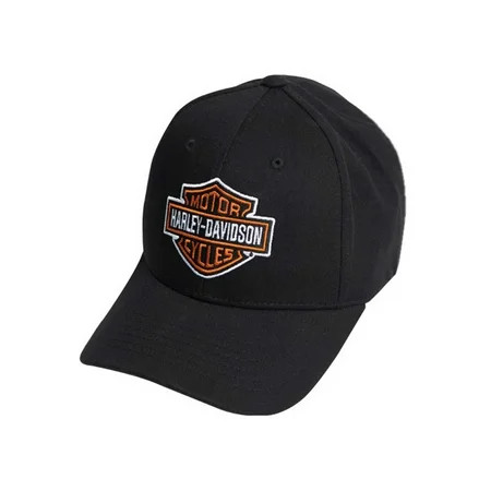 Harley-Davidson Men s Classic B&S Curved Bill Stretch Fit Baseball Cap (L/XL) Harley Davidson | Walmart (US)
