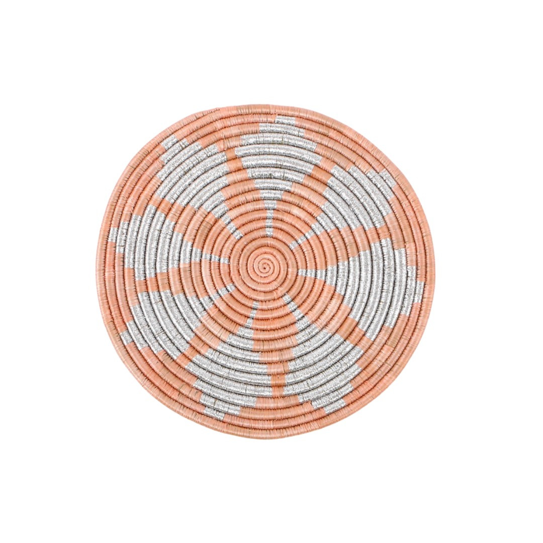 Small Metallic Peached Round Bowl | Megan Molten