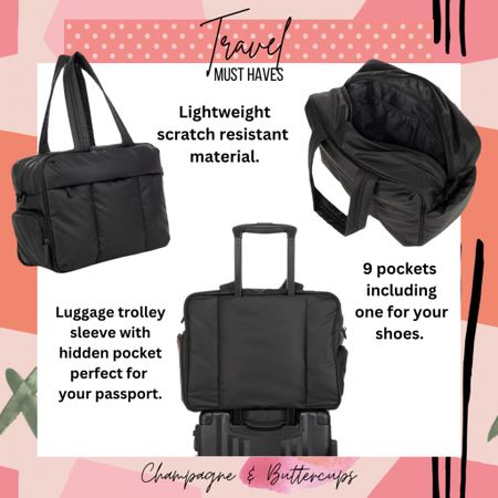 🧳 The BEST carry on bag I’ve ever used!! I love the trolley sleeve for making moving around an airport a breeze. All the pockets keeps me organized while traveling. Comes in a ton of colors. Use code MOM15 for 15% off! Great for you or as a Mothers Day gift!!

#travel #travelmusthaves #travelbag #carryon #carryonbag #calpak #lukaduffle #calpakluka #mothersdaygift #mothersday #giftideas 

#LTKtravel #LTKGiftGuide #LTKSeasonal
