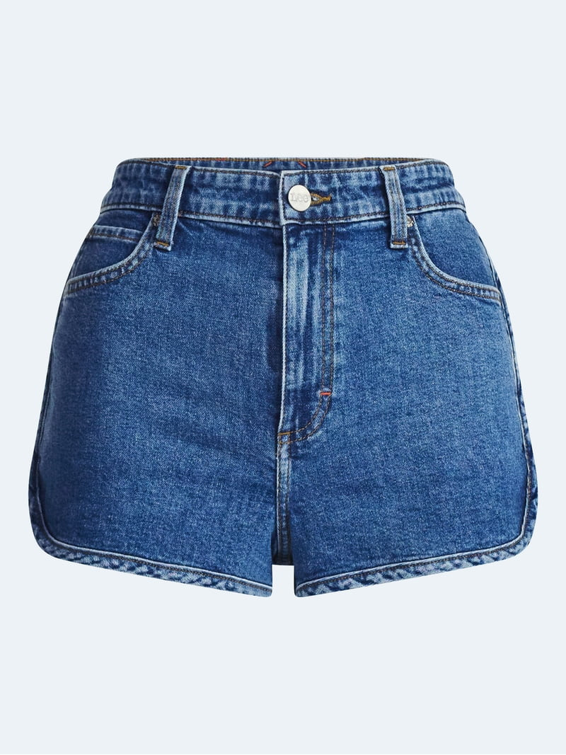Kacey Lee Women's High Rise Shorts, Sizes 0-18 | Walmart (US)