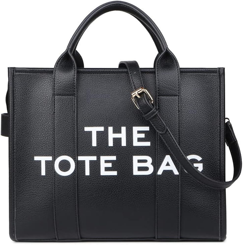 JBB Tote Bags for Women Oversized PU Leather Crossbody Bags Top-Handle Shoulder Tote Bags | Amazon (US)