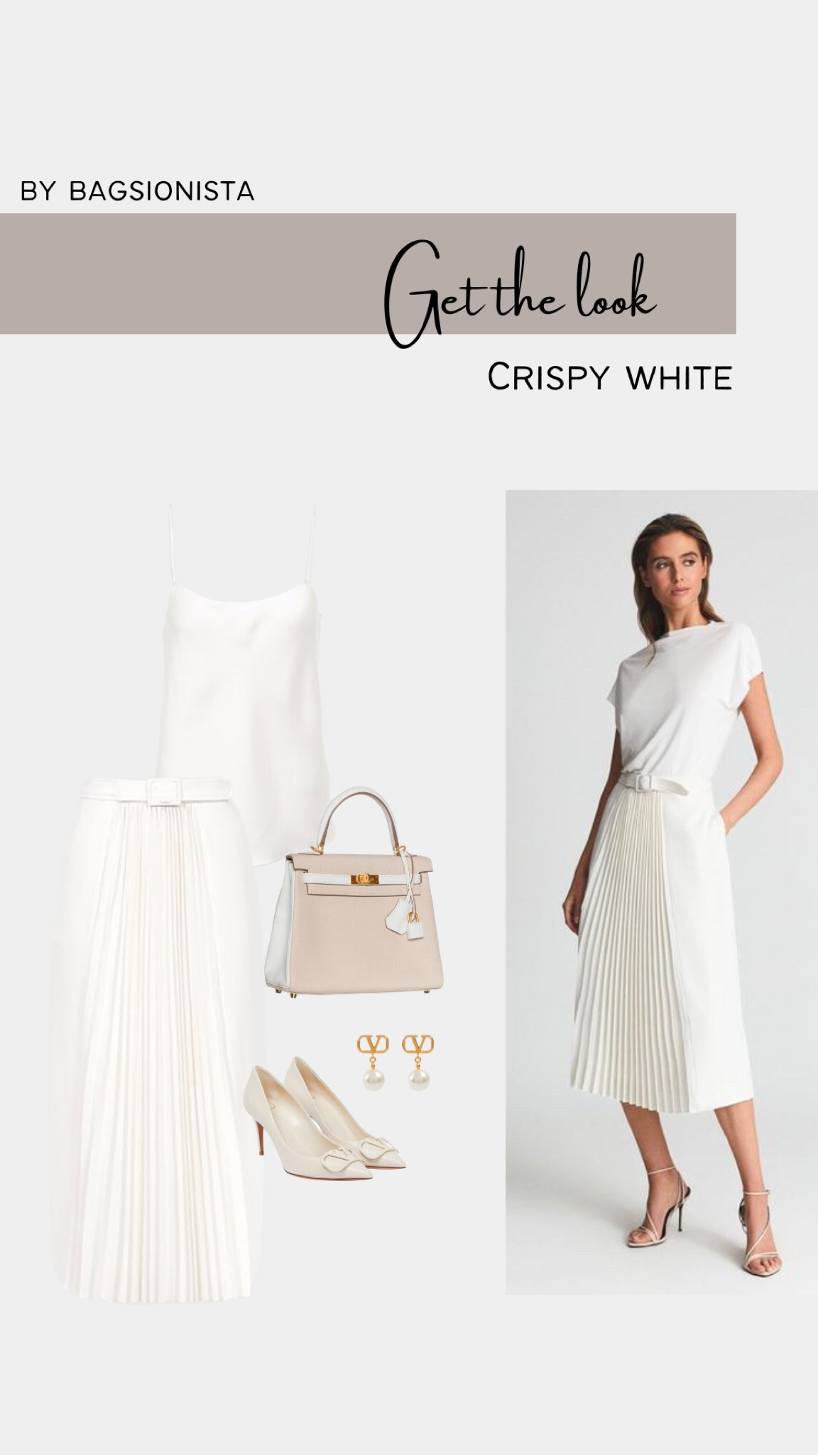A beautiful crispy white outfit that gives you that effortless elegant look🤍 #whiteoutfit #monichromeoutfit #neutralaestethic #oldmoneylook

#LTKeurope #LTKstyletip #LTKSeasonal