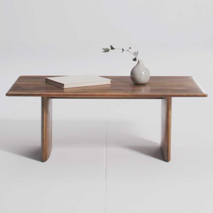 Anton Solid Wood Coffee Table - Rectangle | West Elm (US)