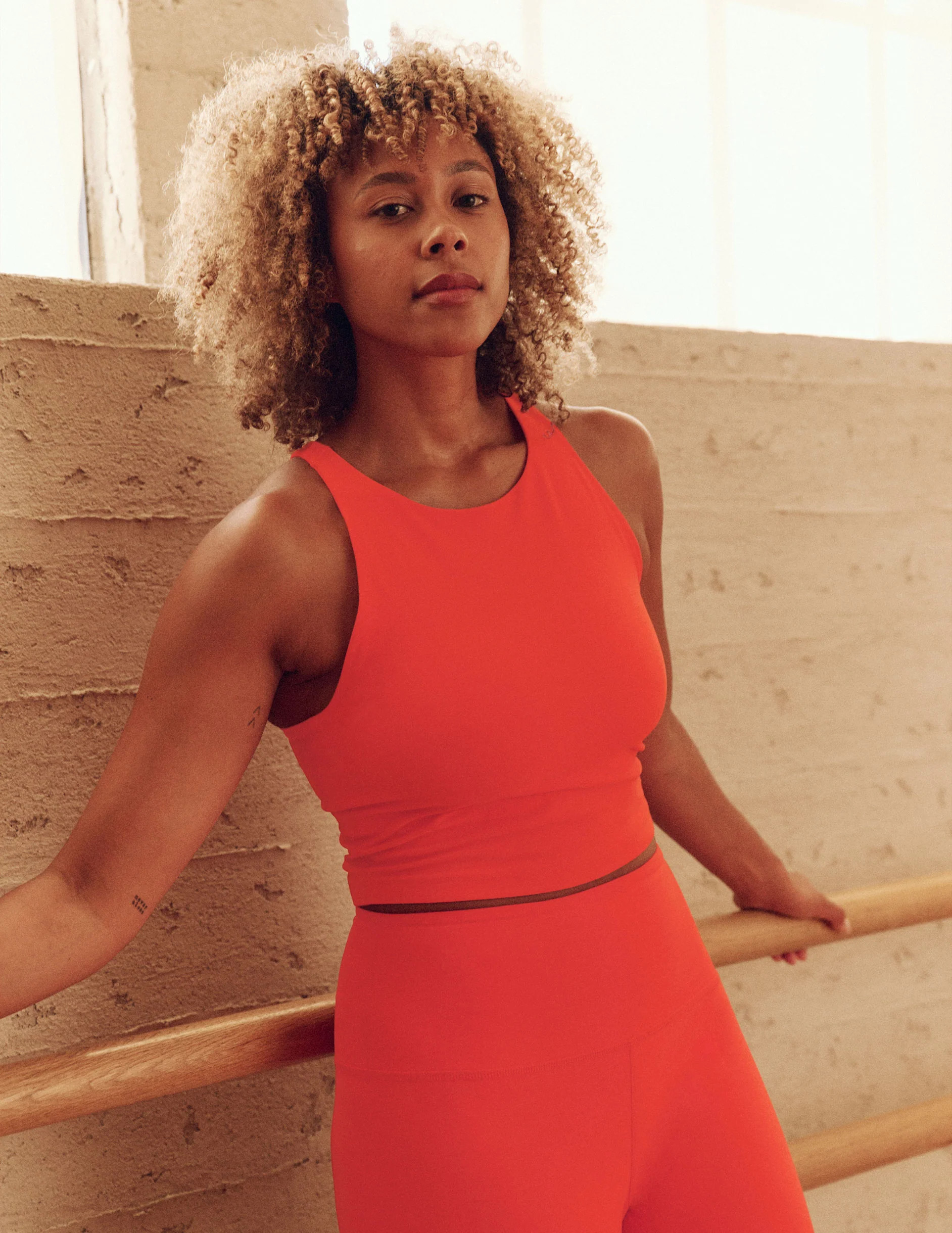 Spacedye Refocus Cropped Tank | Beyond Yoga | Beyond Yoga