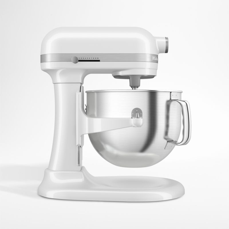 KitchenAid White 7-Quart Bowl-Lift Stand Mixer + Reviews | Crate & Barrel | Crate & Barrel