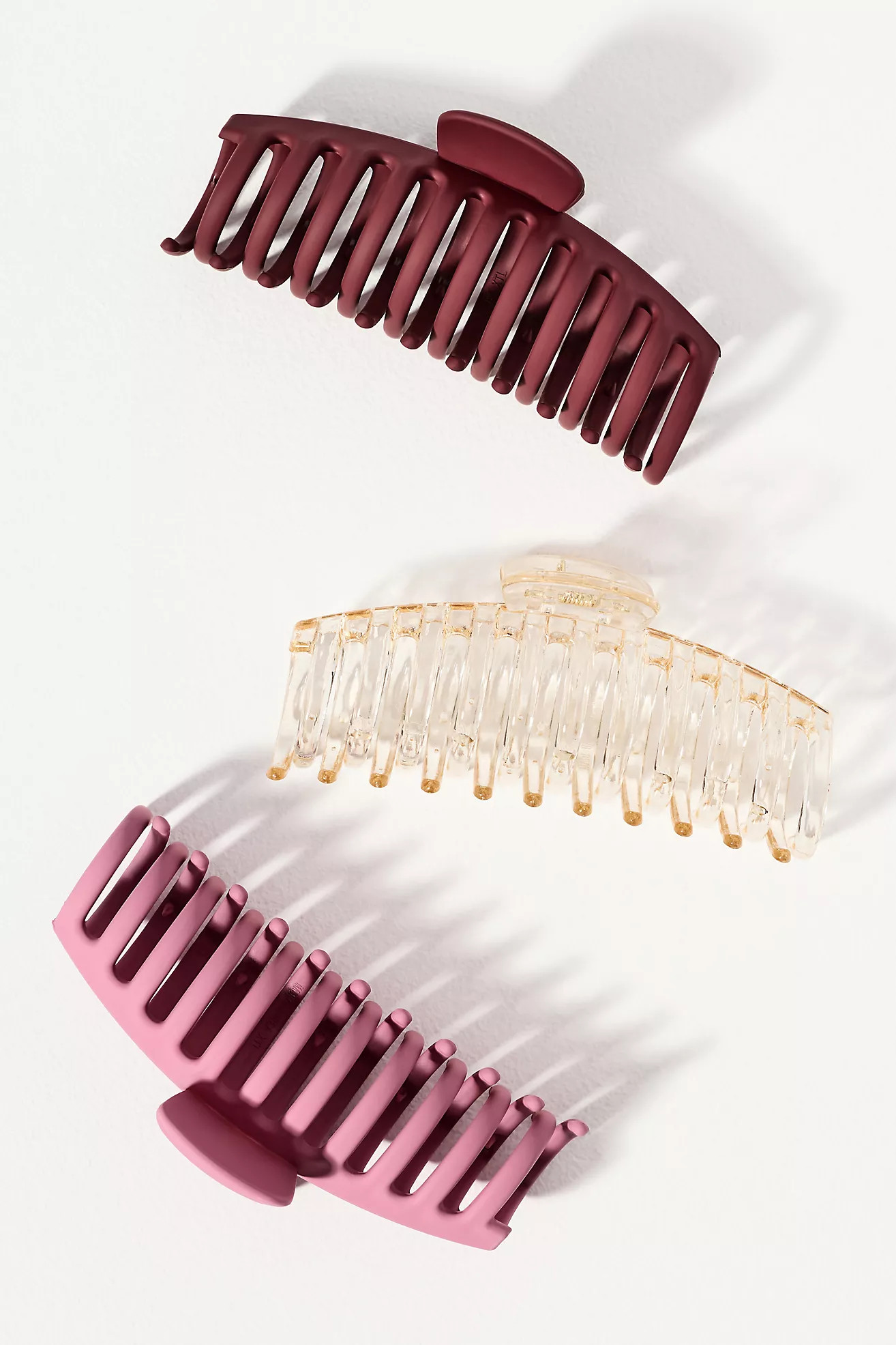 By Anthropologie Claw Hair Clips, Set of 3 | Anthropologie (US)