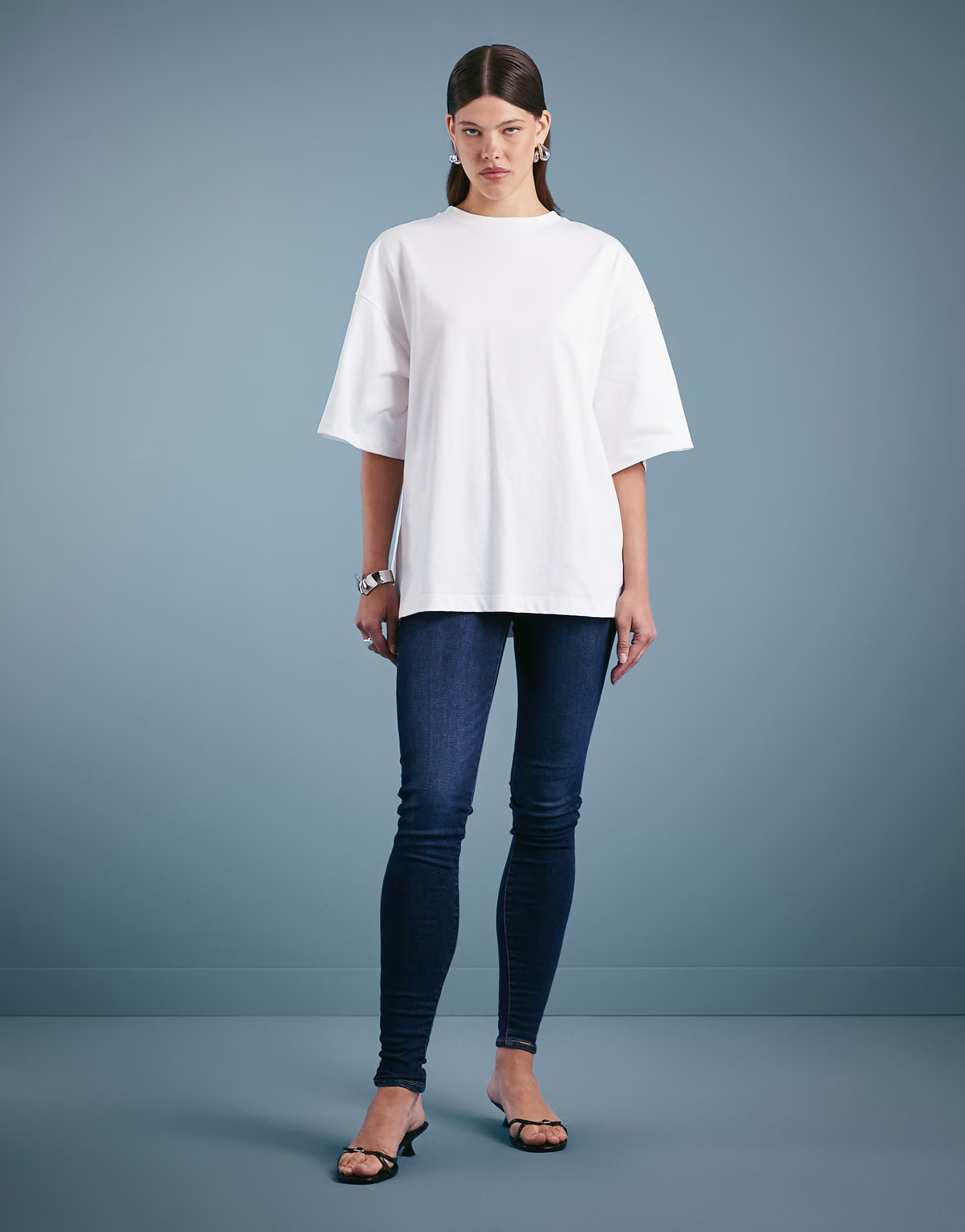 Levi's 710 super skinny jeans in dark blue | ASOS (Global)