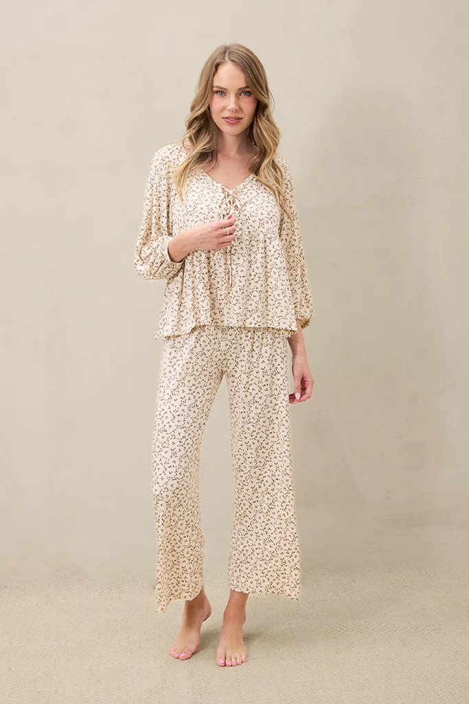 Petite Fleurs Women’s Sleep Set | Solly Baby