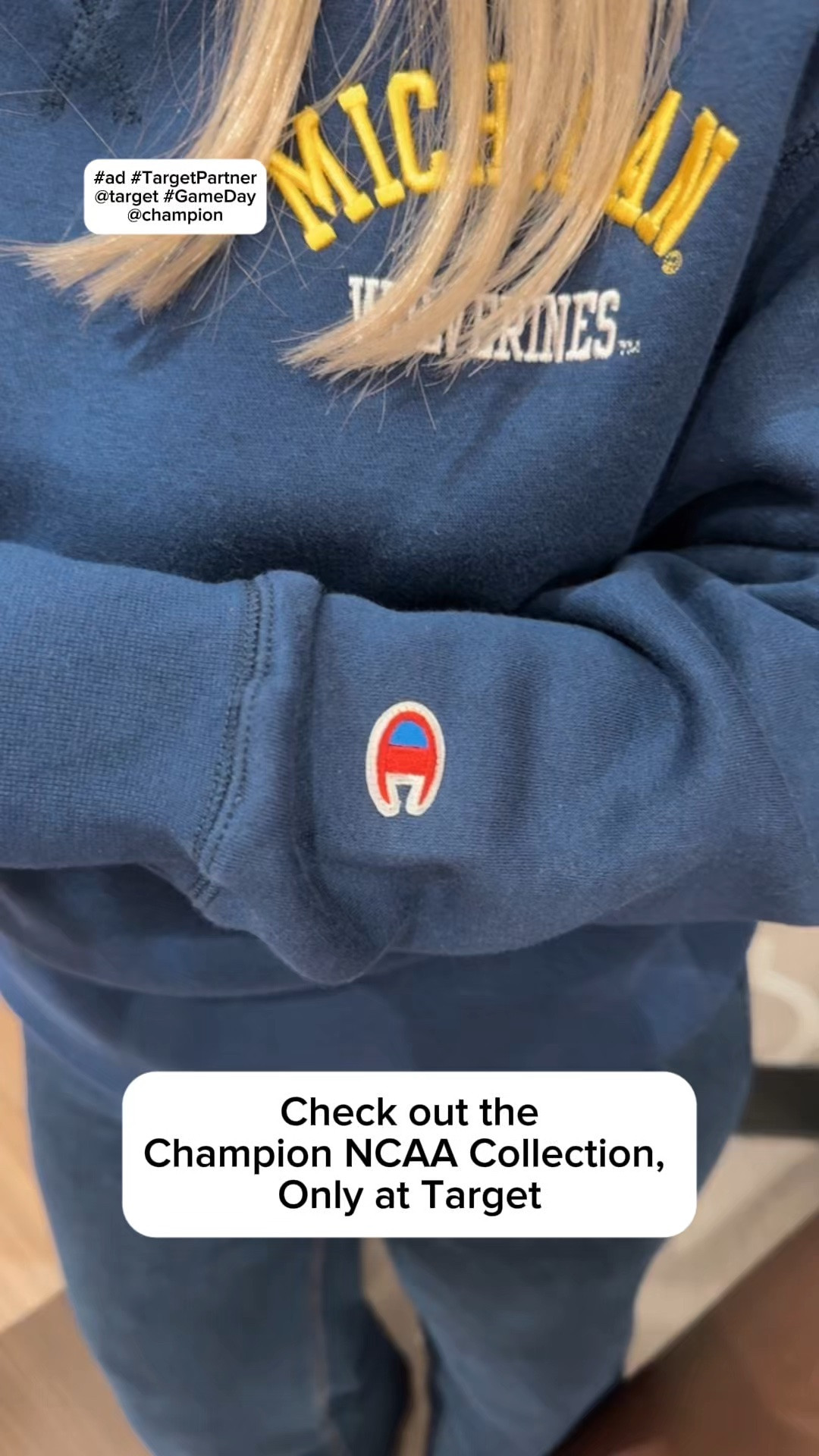 #ad We are headed to Target to grab game day gear for Parent’s weekend! The Champion NCAA Collection, Only at Target has great Officially Licensed Michigan Champion Apparel that's as comfy as it is cute and can be worn for game day or anything in between!
Find it at select Target stores and online.
#TargetPartner @Target #GameDay @champion