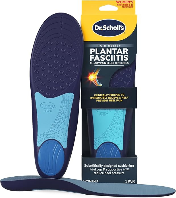 Dr. Scholl’s Plantar Fasciitis Pain Relief Orthotic Insoles, Immediately Relieves Pain: Heel, S... | Amazon (US)