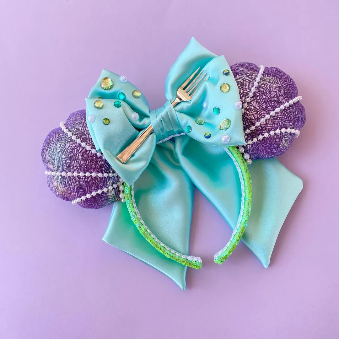 Ariel Inspired Ears, Princess Headband - Etsy | Etsy (US)