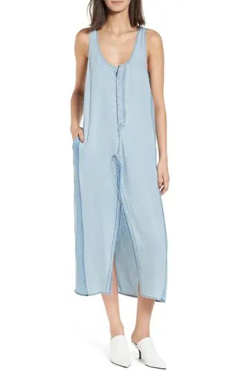 Women's Dl1961 Clermont Chambray Midi Dress | Nordstrom