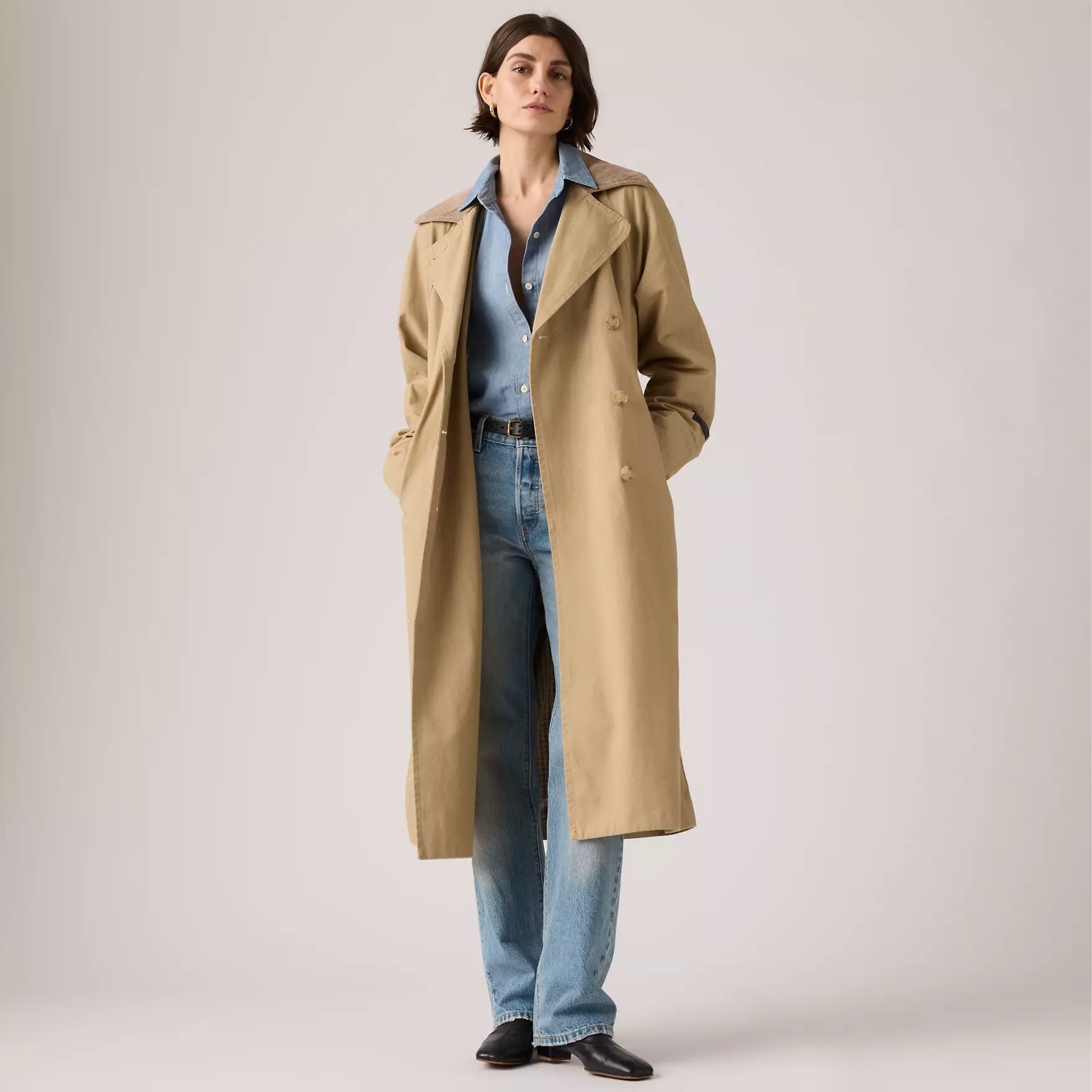 Bree Classic Long Trench Coat | Levi's CA