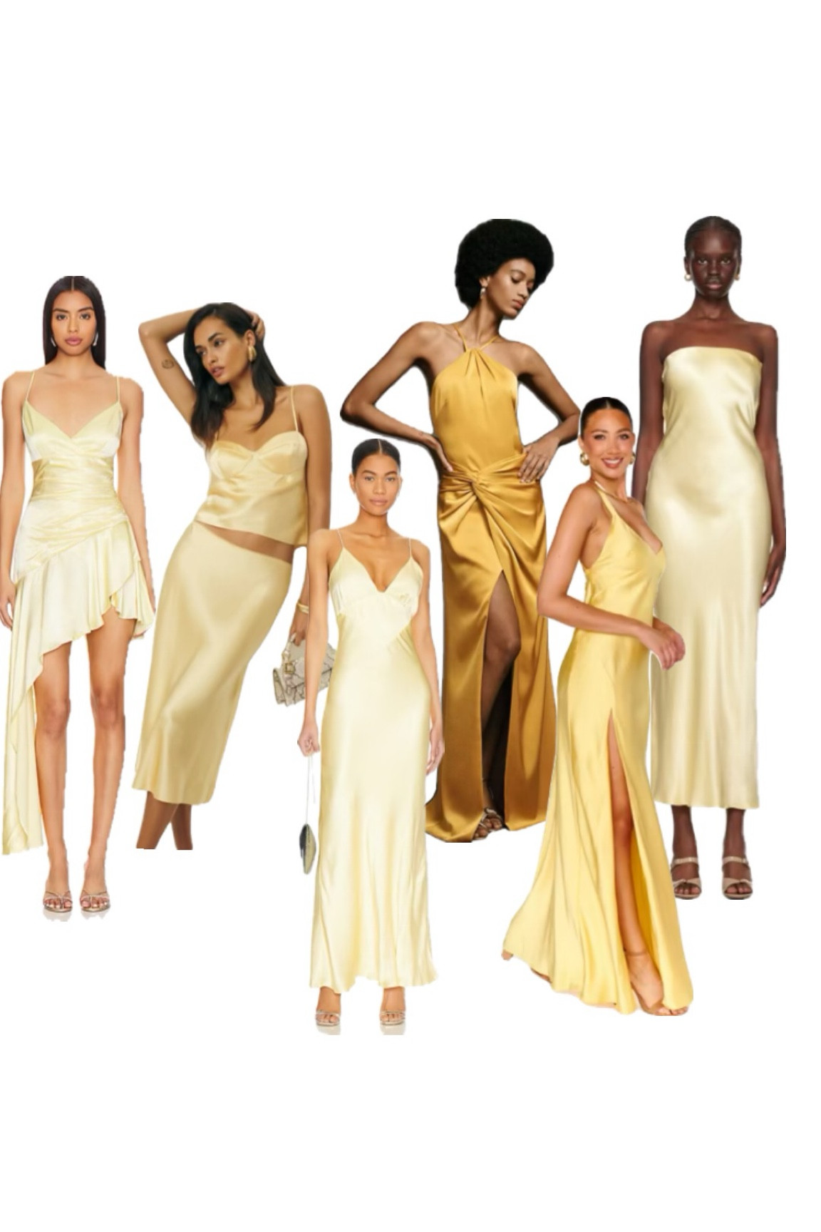 Wedding guest dress inspo - yellows!!! 

#LTKWedding #LTKParties #LTKSeasonal