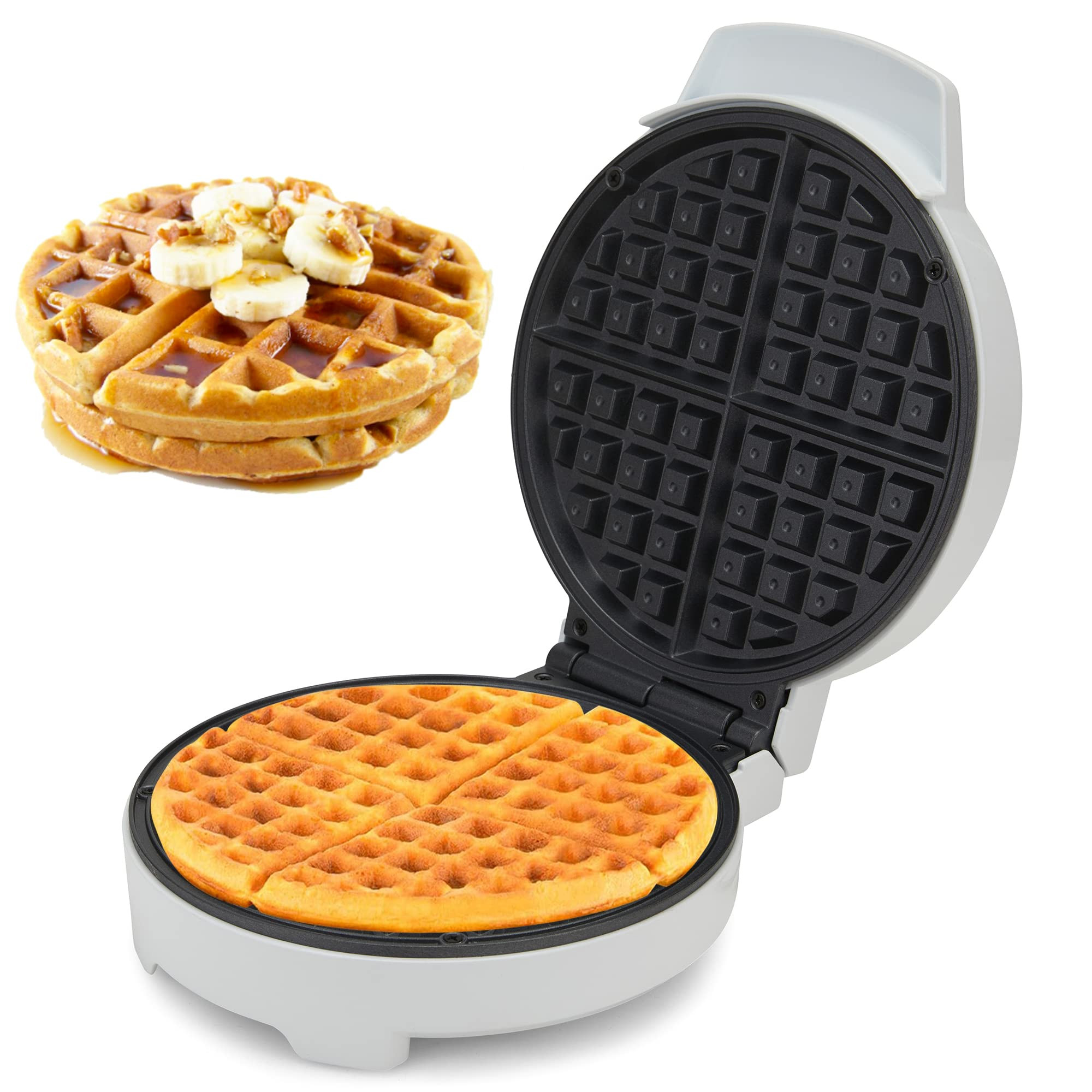 Lumme Waffle Maker Electric Waffle Maker Machine Waffle Iron for Individual Waffles, Paninis, Has... | Amazon (US)