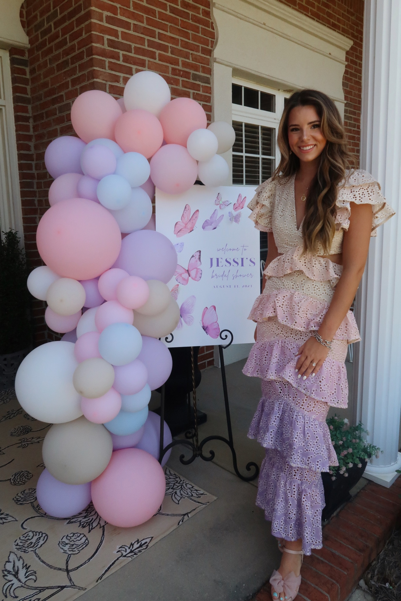 Bridal shower, enchanted, butterflies, pink, purple, pink & purple, revolve, bow shoes, elliatt, bride, summer wedding, bridal shower dress, lace dress 

#LTKwedding #LTKparties #LTKshoecrush