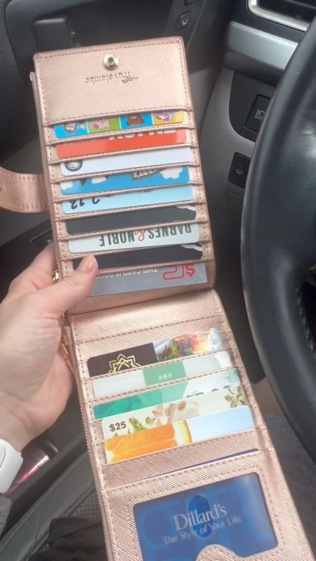 Love this wallet for organizing my gift cards! 

#LTKhome #LTKunder50