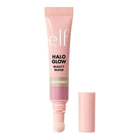 e.l.f. Halo Glow Highlight Beauty Wand Pink Prism 0.33 fl oz | Walmart (US)